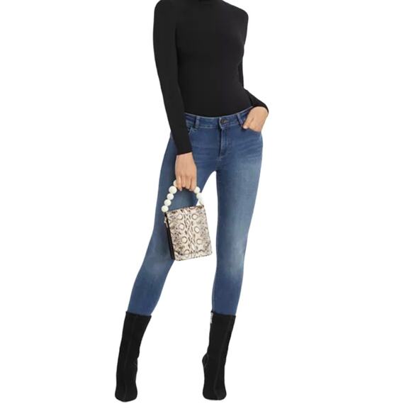 DL1961 Florence Mid-Rise Instasculpt Skinny Jeans Women’s Size 26 - Picture 10 of 10